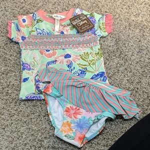 NWT Matilda Jane Rash guard set